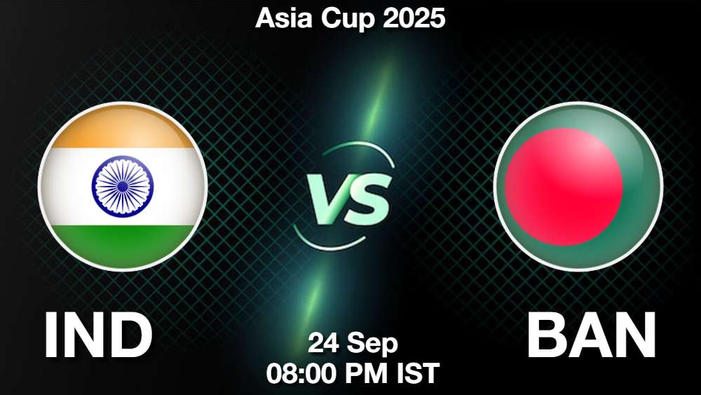 IND vs BAN