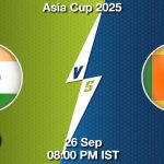 IND vs SL