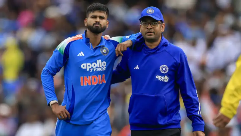 Shreyas Iyer Injured, May have to rest from cricket for three weeks