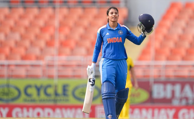 Smriti Mandhana created a world record, achieved two records simultaneously