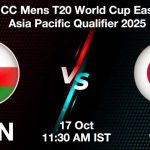 OMN vs JPN: Pitch Report, Head to Head, Playing 11, AI Prediction