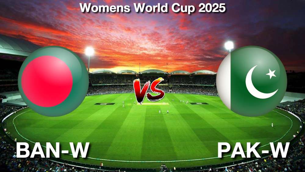 Women World Cup 2025 Match 3 BAN-W vs PAK-W Match Prediction