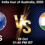 AUS vs IND 1st T20