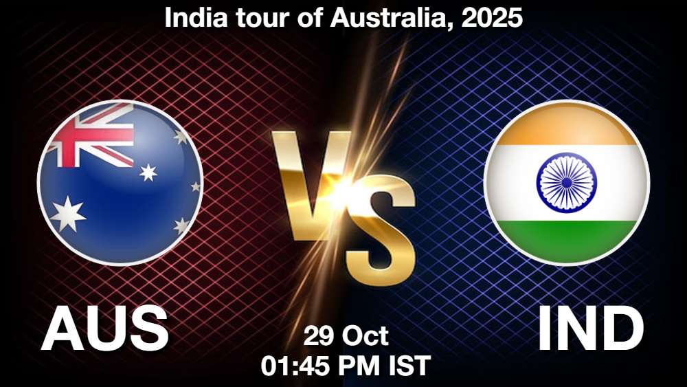 AUS vs IND 1st T20