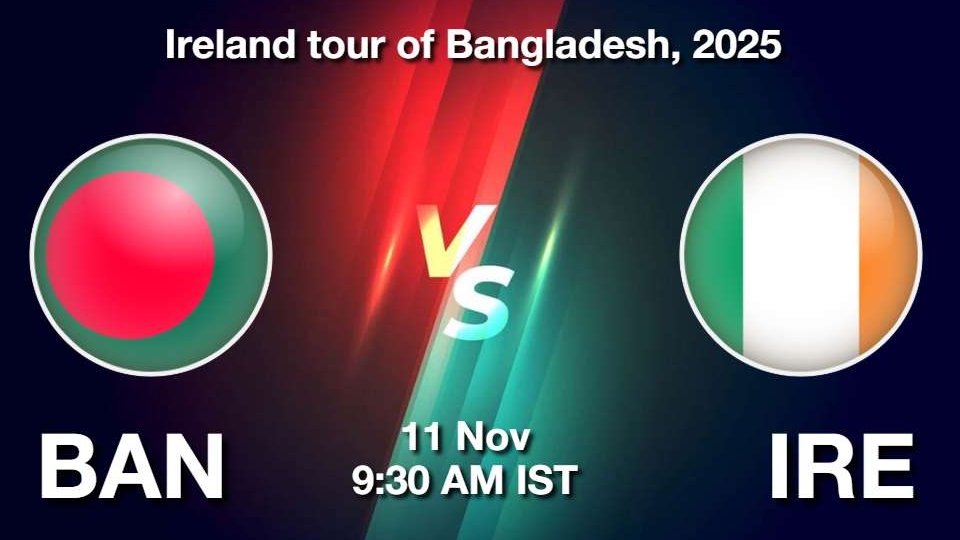BAN vs IRE, Match preview, Pitch Report, Head to Head, Playing 11