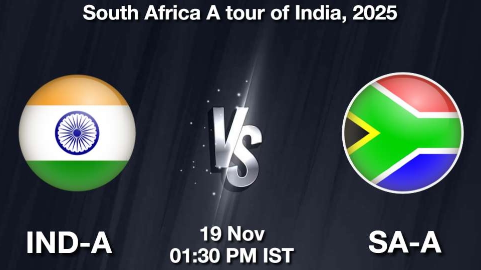 IND-A vs SA-A, Match Preview, Pitch Report, Head to Head, Playing 11