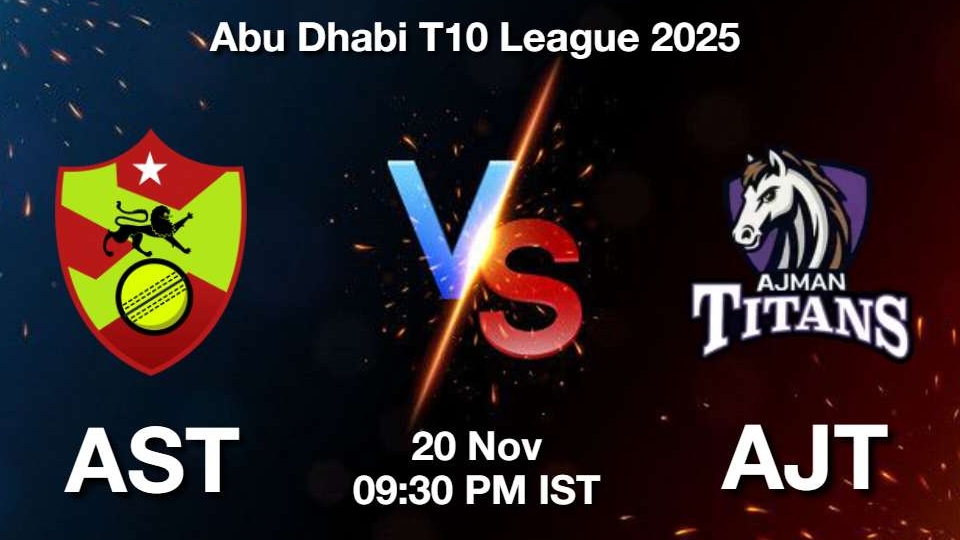 AST vs AJT, Match Preview, Pitch report, Head to Head, Playing 11