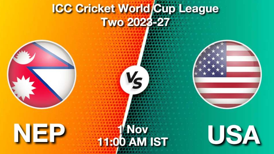 NEP vs USA Match Preview, Pitch Report, Head to Head, Playing 11, Ai Prediction