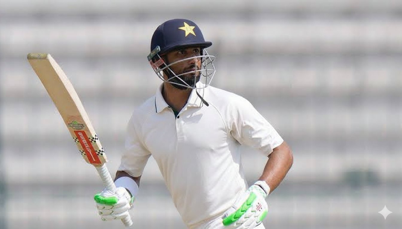Shan Masood Smashes Fastest First-Class Double Century for Pakistan