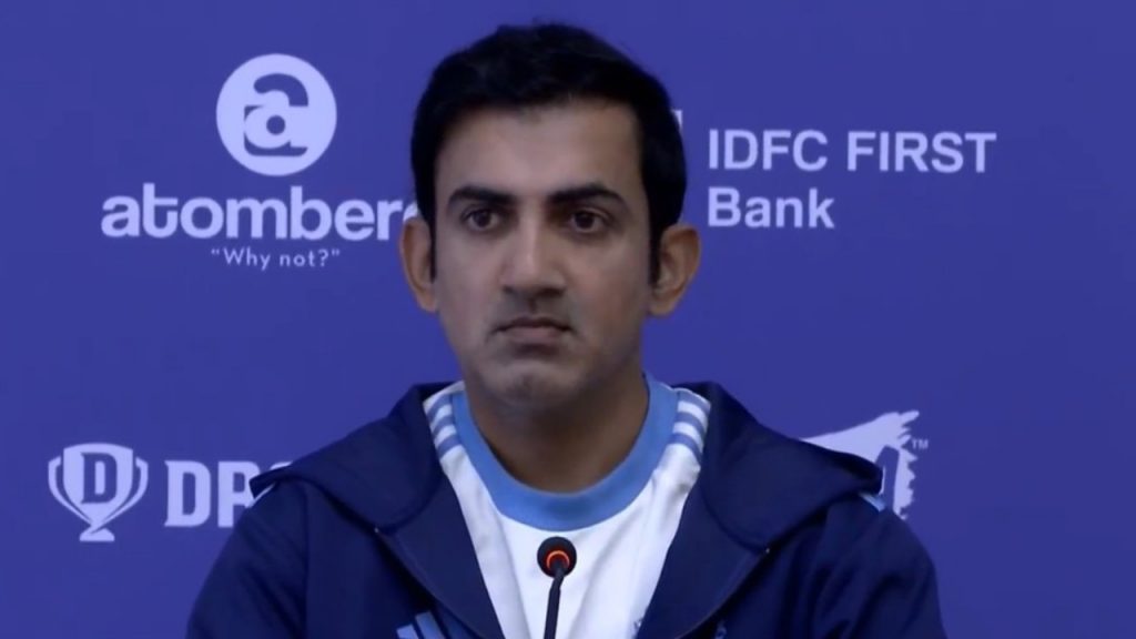 Gautam Gambhir attacks IPL team owner for split-coaching demand