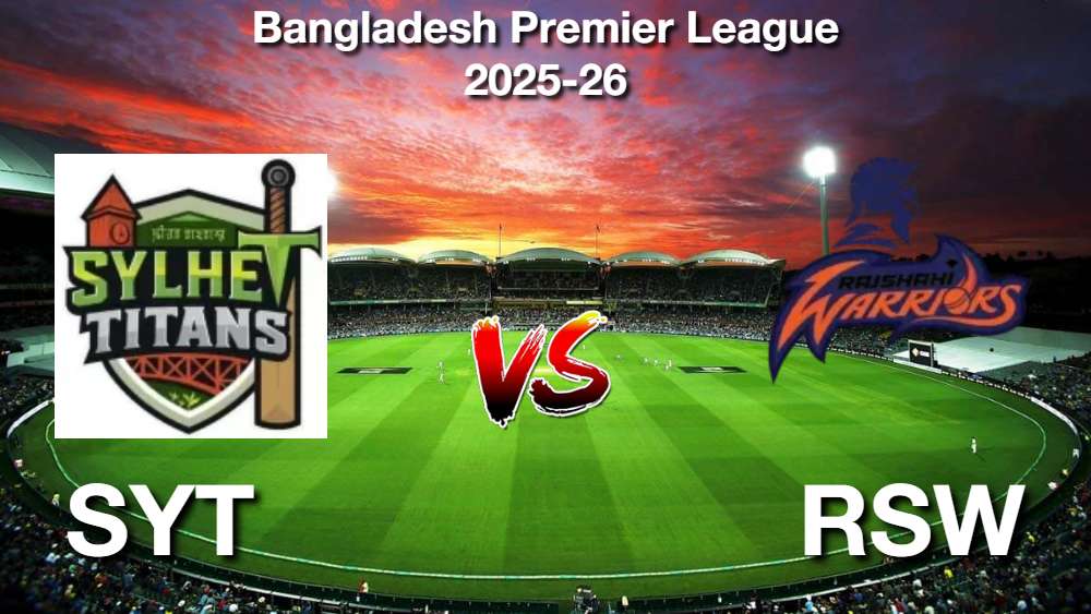 Sylhet Titans vs Rajshahi Warriors Match Prediction, Team, 1st Match Playing 11