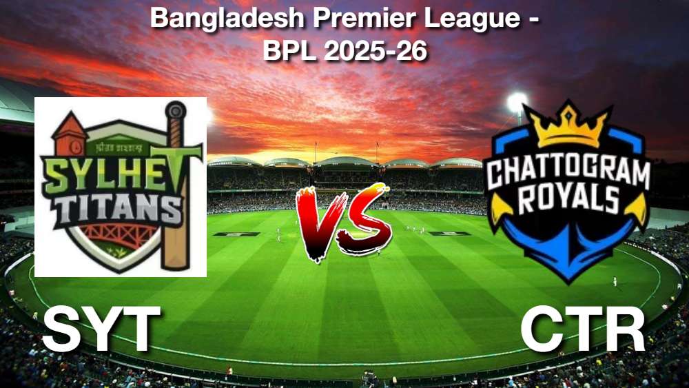 Sylhet Titans vs Chattogram Royals Match Prediction, Team News & Expert Analysis