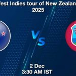 NZ vs WI 1st Test