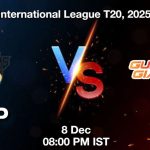 VIP vs GG ILT20 2025