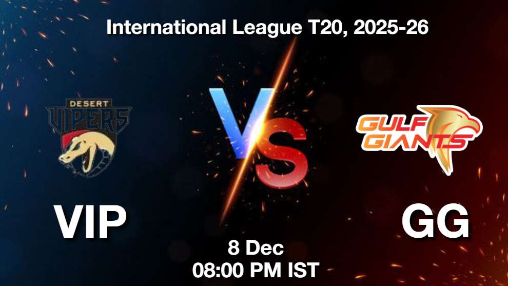 VIP vs GG ILT20 2025