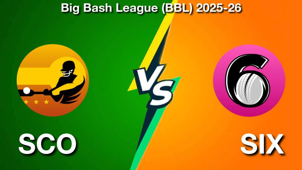 Perth Scorchers vs Sydney Sixers Match Prediction, Team News, 41st BBL Match