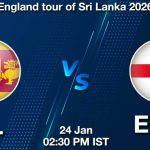 SL vs ENG 2nd ODI